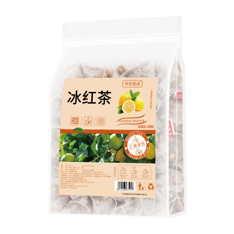 Iced Tea Triangle Bag Tea Hong Kong Style Lemon Iced Tea Flavor Tea Drinks 250g