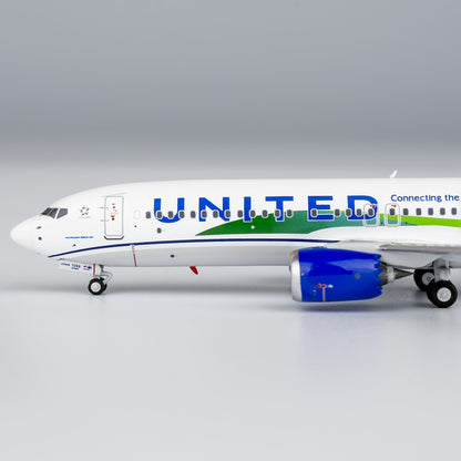 1:400 NG Model United Airlines BOEING B737 MAX 8 Airplane Diecast Aircraft Model
