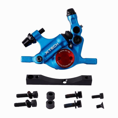 Electric Scooter Hydraulic Disc Brake Calipers Aluminum Alloy Black/Blue/Purple