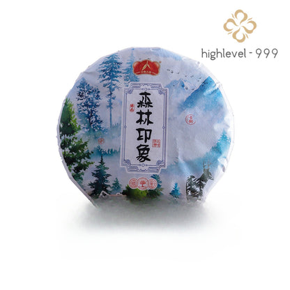 357g Yunnan Lincang Pu'er Tea Tightly Pressed Pu'er Tea Ancient Tree Tea