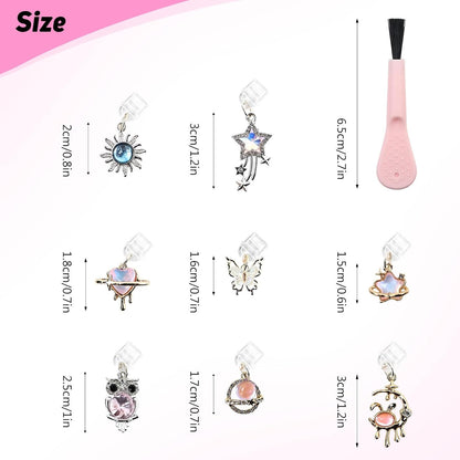 8 Pack Anti-Dust Plug Charm for Kindle, USB C Dust Plug Compatible with Phone, T