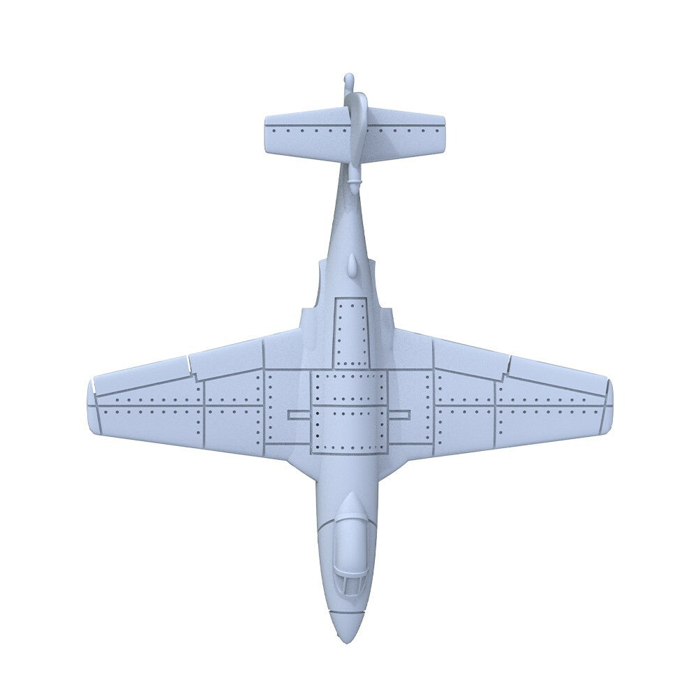 Yao's Studio LYR700010 1/700 Military Model Kit British Sea.Hawk Fighter
