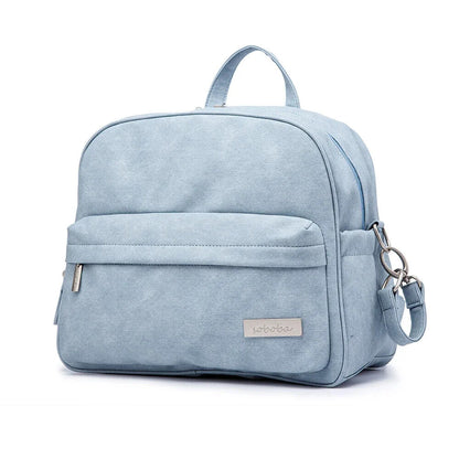 Solid Fashion Diaper Backpack Nappy Changing Bag for Mother Stylish Diaper Bags