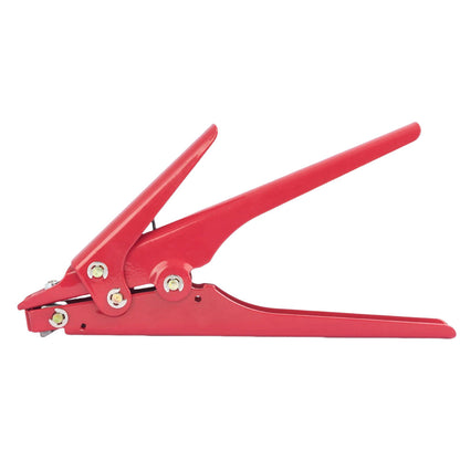 HS-519 Red 2.4-9mm Cable Tie Gun Tensioning Cutting Tool for Plastic Nylon Cable