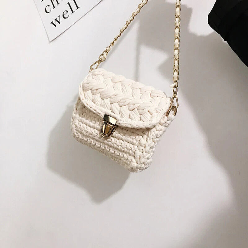 Women's Bag Woven Tote Bag Ladies Single Crossbody Bags Women Shoulder Bags