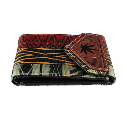 Fashion Wallets Purse Dope Bifold Wallet Polyester Purse 1.5*11*8.5CM Multicolor