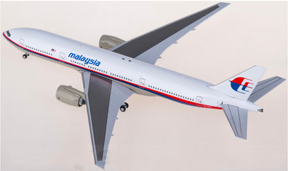 1:400 Bob Models Malaysia Airlines B777-200ER Passenger Airplane Diecast Model