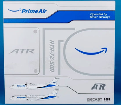 1:200 JC Wings Prime Air ATR-72-500 Airplane Diecast Aircraft Plane Model