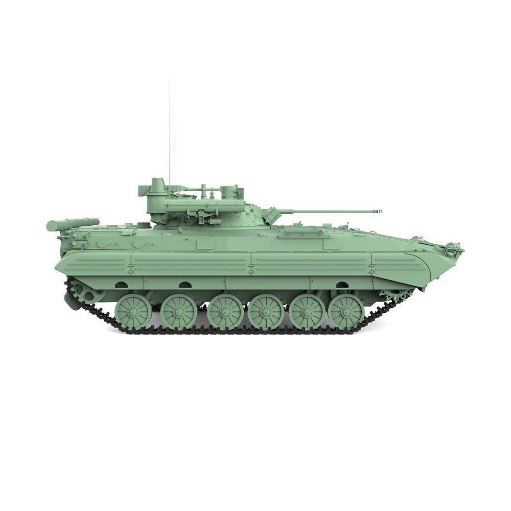 SMODEL 1/87 HO Scale Military Model Kit Russia BMP-2M Infantry Fighting Vehicle
