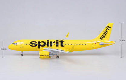 1:80 47CM Spirit AIRBUS A320neo Airplane Landing Gear Resin Aircraft Model