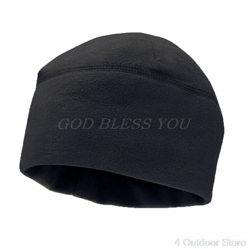 Unisex Winter Soft Warm Cap Polar Fleece Thickened Beanie Hat Windproof Thermal