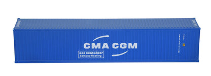 1:87 CMA CGM 40GP Metal Shipping Container Model Toy Home Office Decor Gift