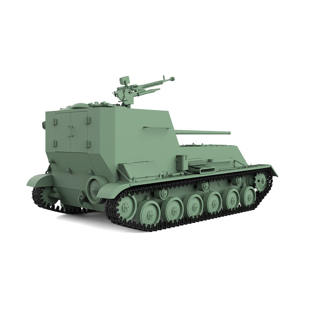 SSMODEL SS35609 1/35 Military Model Kit Soviet SU-76G Tank Destroyer WoT WAR
