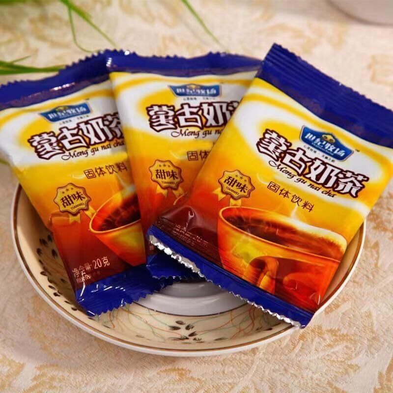 Mongolia Traditional Instant Milk Tea Powder Salty Milk Tea Instant Drink 400g