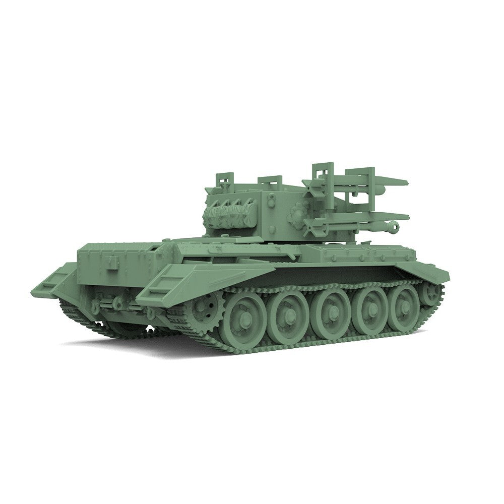 1/200 Military Model Kit British Cromwell V/RP-3 (A27M) Cruiser Tank MkVIII