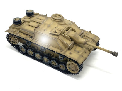 1:72 ARTISAN German Sturmgeschütz III Fighter Vehicles Tanks ABS Diecast Model
