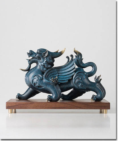 All copper ornaments, powerful Pixiu handicraft decorations