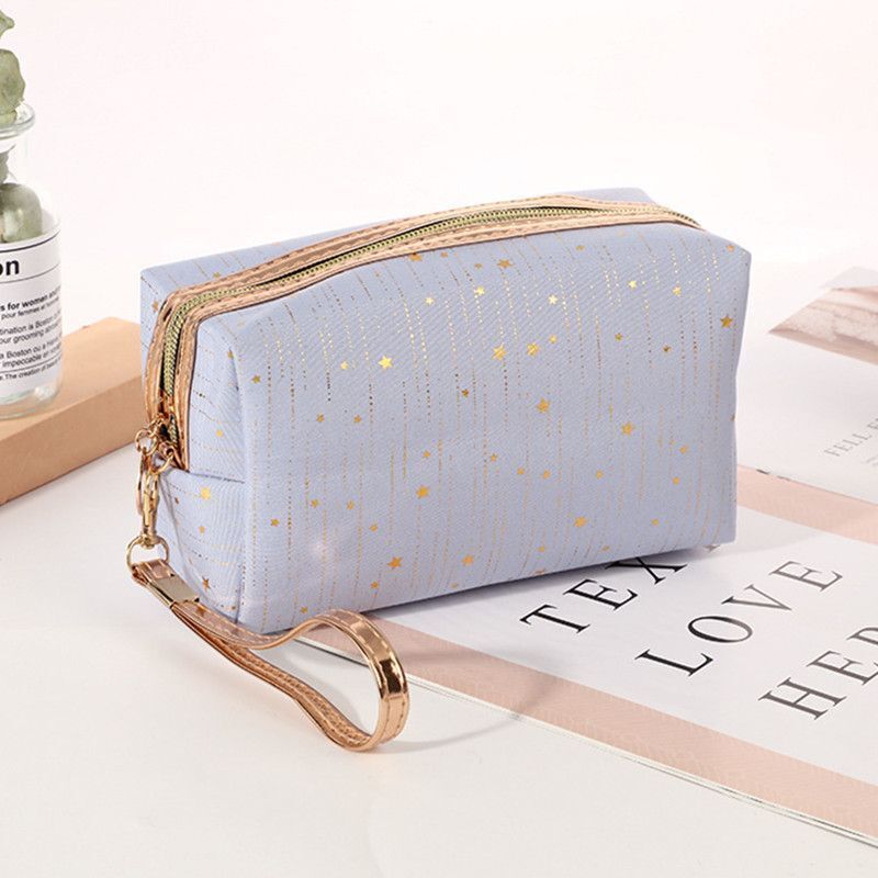 Cosmetic Bag Makeup Organizer Travel Toiletry Kit Zipper Storage Bag Beauty Case