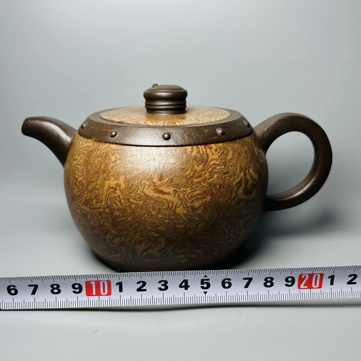 Vintage Chinese Yixing Purple Clay Teapot Zisha Ceremony Exquisite Tea Set Rare