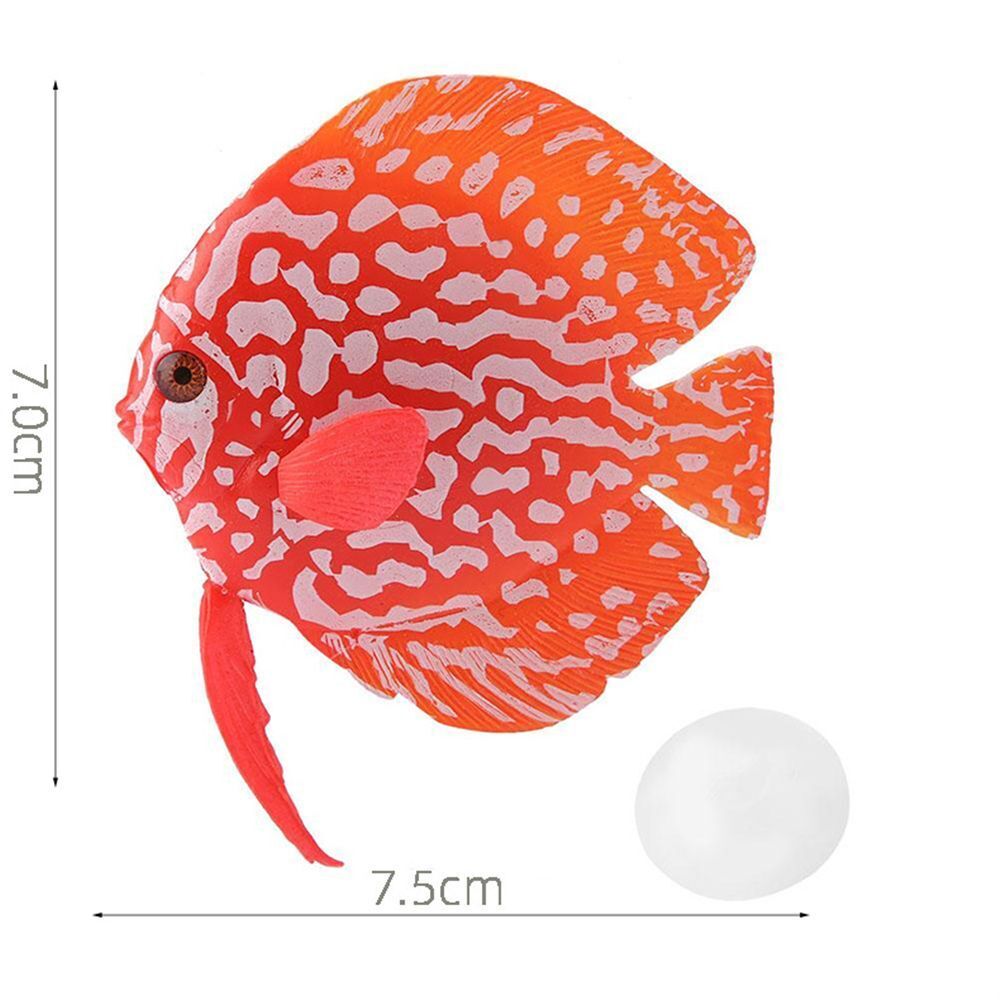 Aquarium Decoration Silicone Artificial Luminous Fish Tank Landscape Accessories