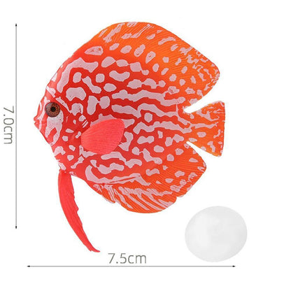 Aquarium Decoration Silicone Artificial Luminous Fish Tank Landscape Accessories