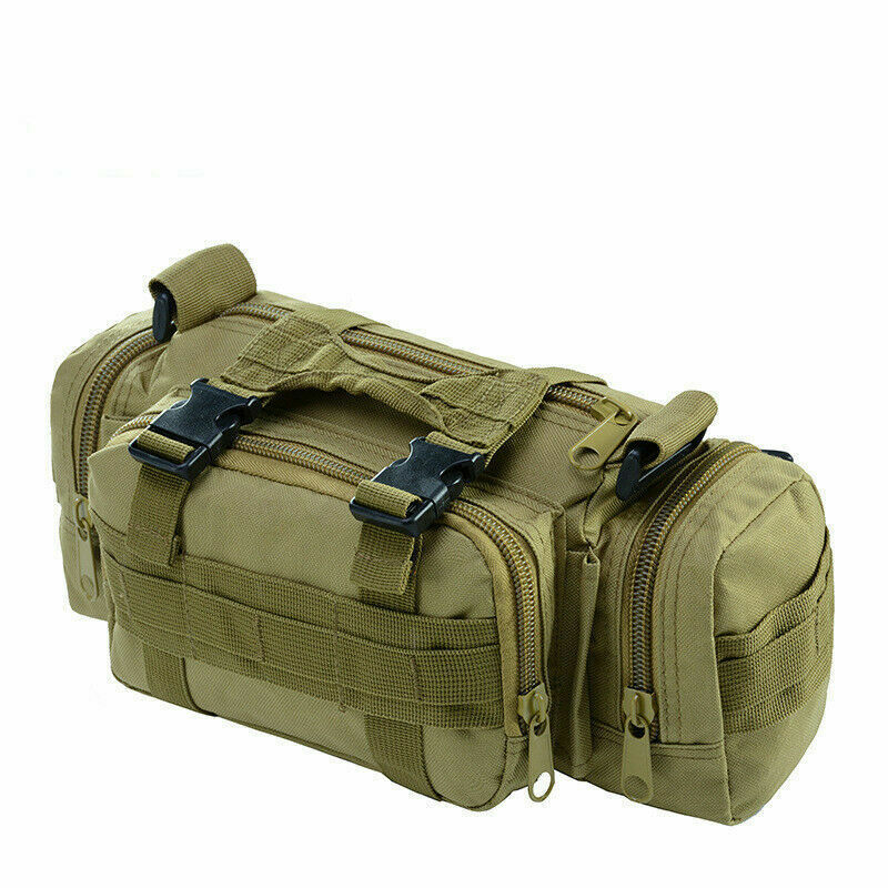 Outdoor Military Tactical Backpack Pack Waist Bag Camping Hiking Pouch Bag