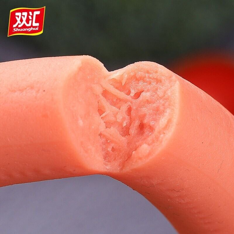 240g x2 Bags Shuanghui Ham Sausage Chinese Snack Food 中国双汇泡面拍档搭档火腿肠即食香肠零食小吃