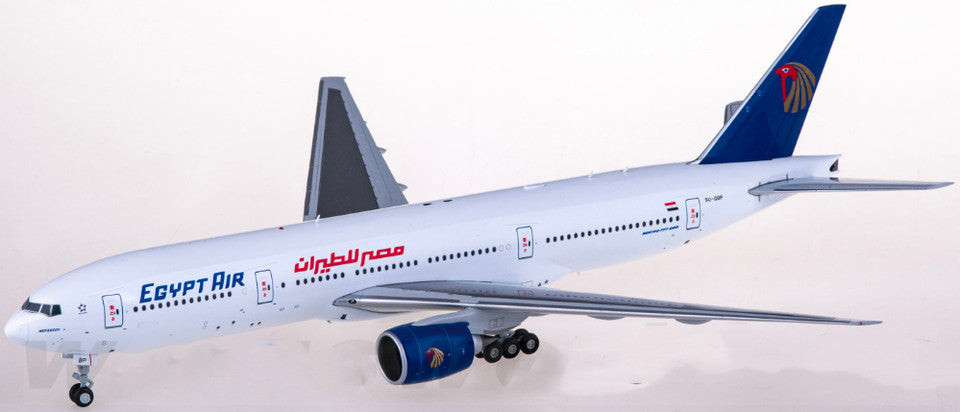 1:200 32CM JC Wings EgyptAir BOEING 777-200ER Passenger Airplane Diecast Model