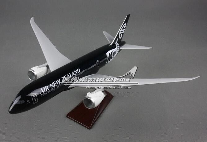 43CM AIR NEW ZEALAND BOEING 787 ZK-NZE Passenger Airplane Resin Aircrarft Model