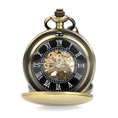 Men's Mechanical Retro Pocket Watch provide long-lasting wear resistance