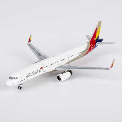 1:400 NGmodels Asiana Airbus A321 HL8038 Passenger Airplane Diecast Plane Model