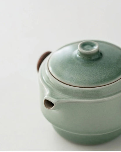 Ceramic Teapot With 2 Cups Chinese Tea Set Gongfu Teaware Travel Puer Tea Set