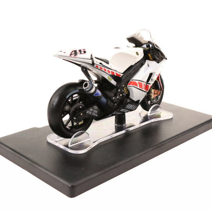 1/18 For YAMAHA YZR-M1 46 Valencia 2005 Motorcycle Finished Model Toy Gift
