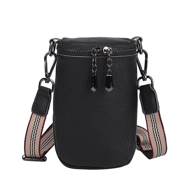Cow Leather Shoulder Bags Luxury Mobile Phone Bag Handbags Female Messenger Bag