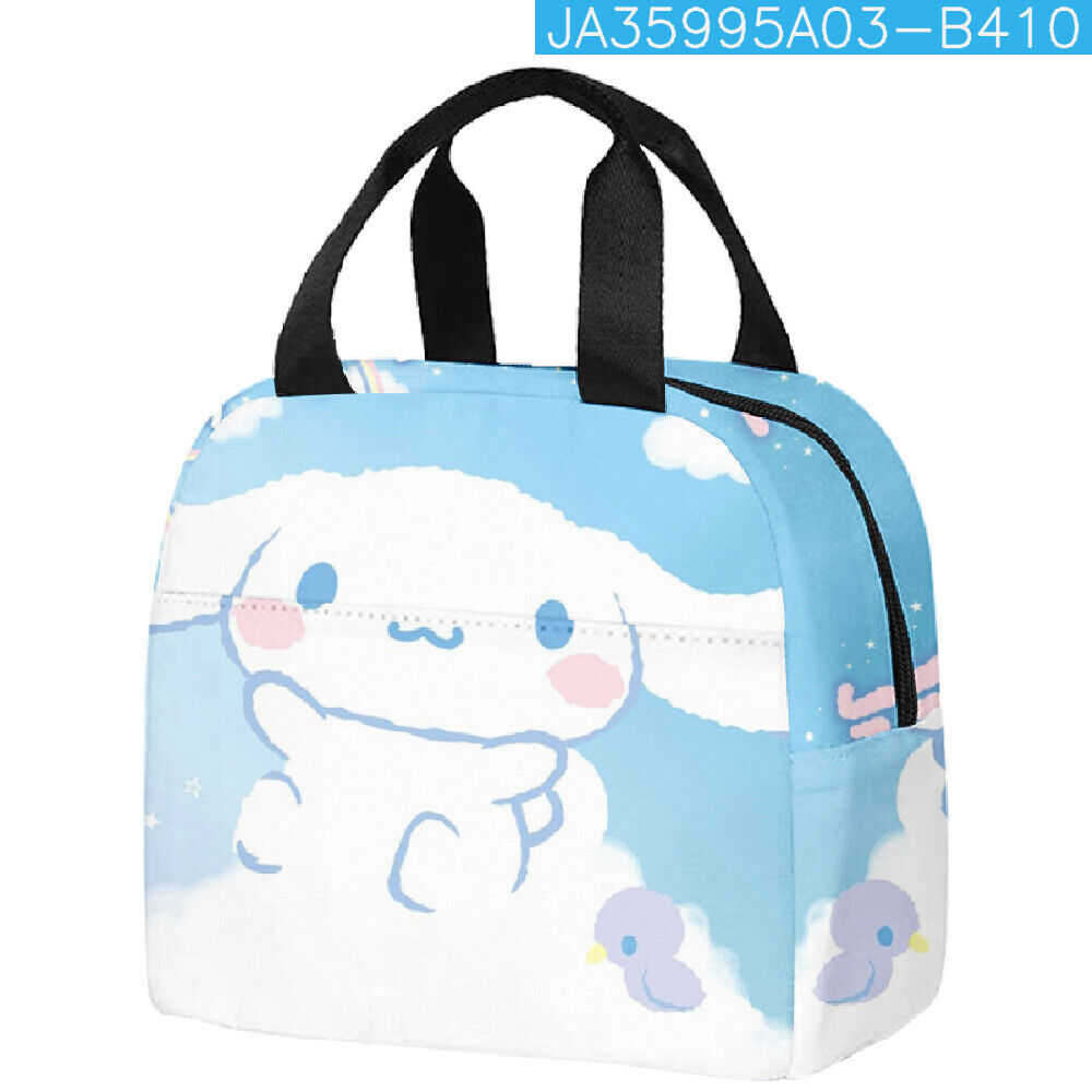 Cinnamoroll Insulated Lunch Bag Handbag Thermal Leakproof Insulated Lunch Box