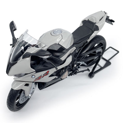 1/12 BMW S1000RR Motorcycle Model Diecast Toy Vehicle Boys Toys Kids Gifts Gray