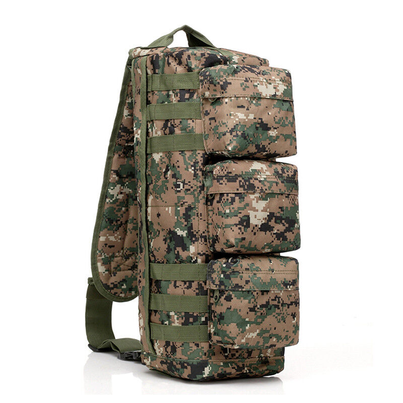 Metal Detector Camo Bag Storage Zipper Pocket Heavy Duty Detecting Carrying Case