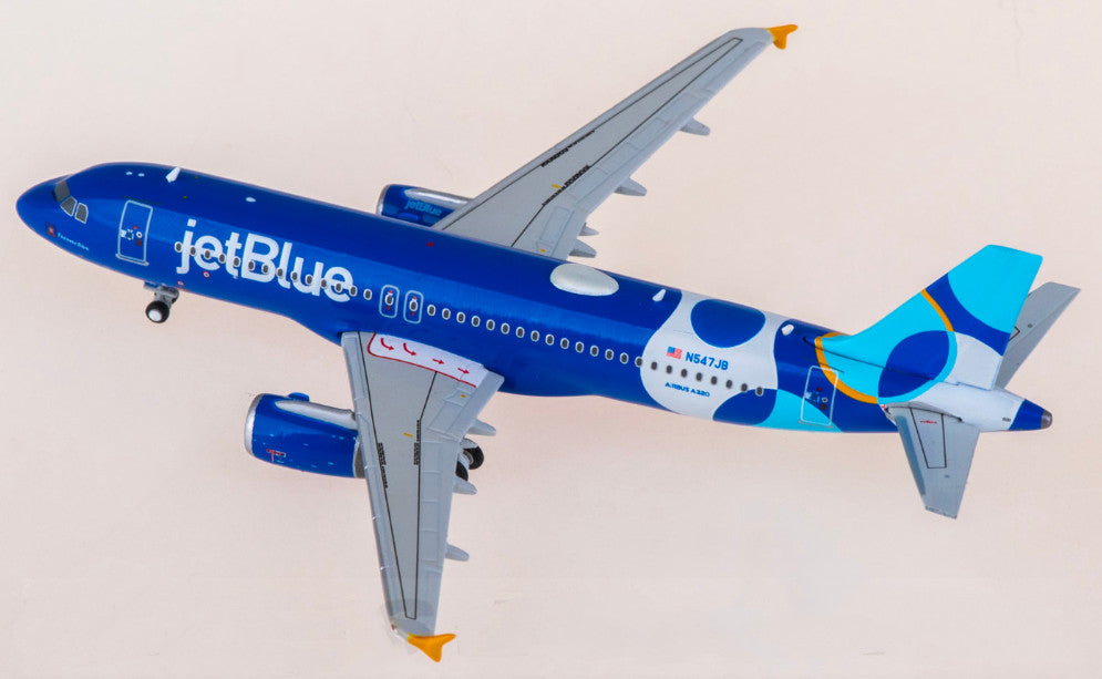 1:400 Geminijets JetBlue Airbus A320-200 Passenger Airplane Diecast Model
