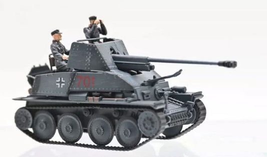 Sanrong 1/72 German Weasel III Tank Destroyer Gray With2 soldiers Finished Model