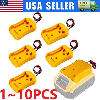 Power Connector DIY Battery Adapter Holder Dock For DeWalt 18V/20V Max Battery