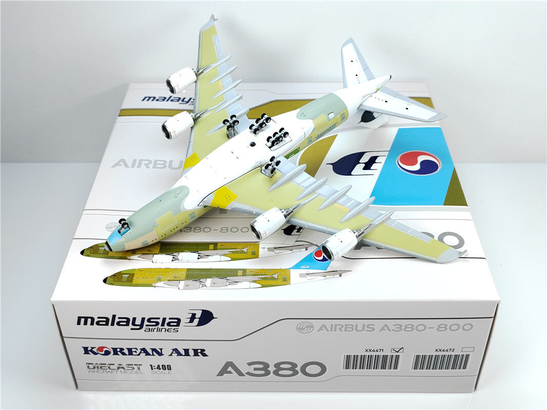 1:400 JC Wings malaysia airlines A380 Passenger Airplane Diecast Aircraft Model