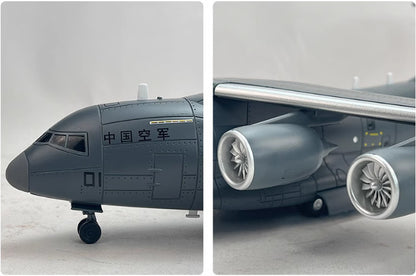 1:88 51CM China Air Force Y-20 KUNPENG Transport Aircraft Plane Diecast Model