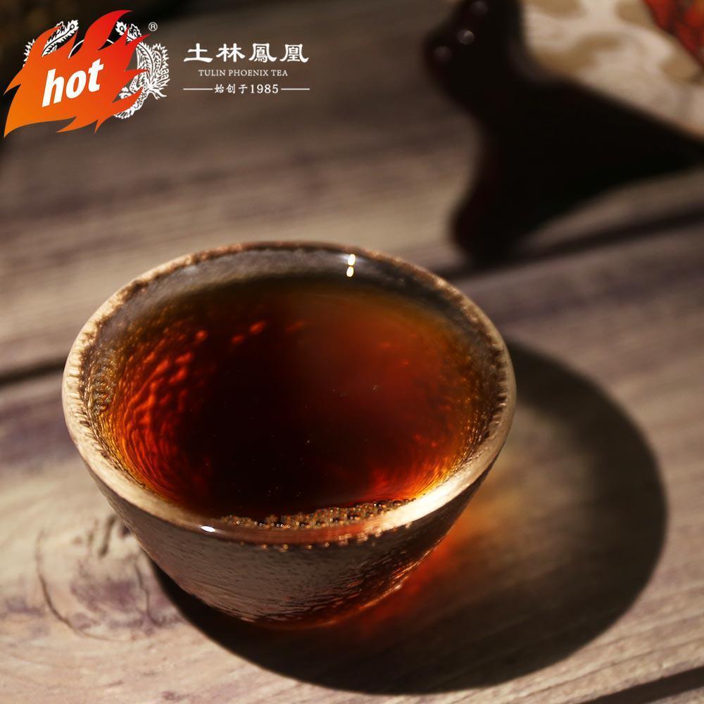 357g TuLin Phoenix Shu Puer Tea "China Feng Huang" Ripe Puerh Tea