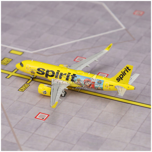 1:400 JC Wings Spirit Airbus A320neo Passenger Airplane Diecast Aircraft Model