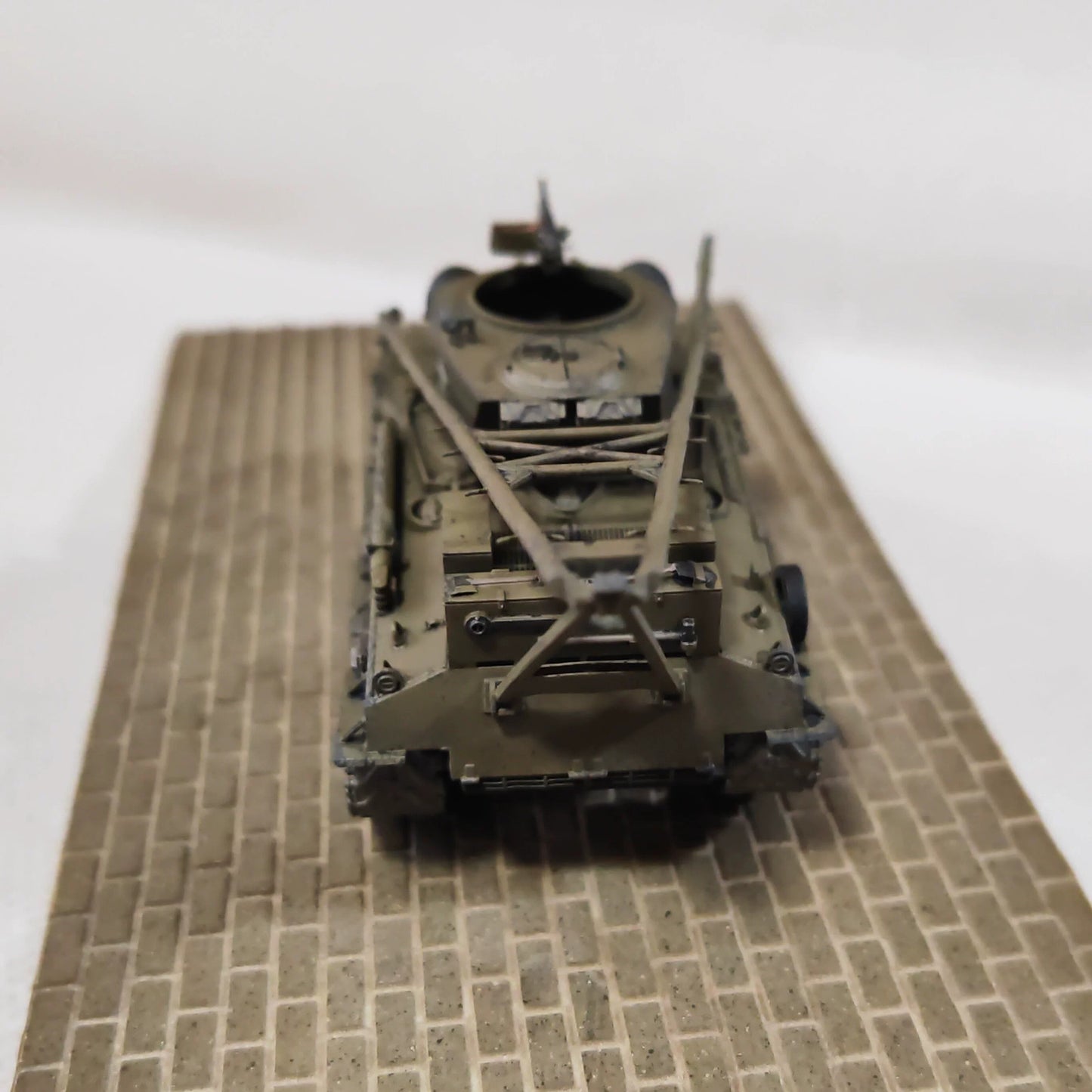 Homemade 1/72 US M32B3 Tank Recovery Vehicle Finished Model Ornament Toys