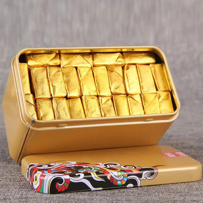 Aged Pu'er Ripe Tea Small Gold Brick 500g Mini Tuocha Original High Fragrance