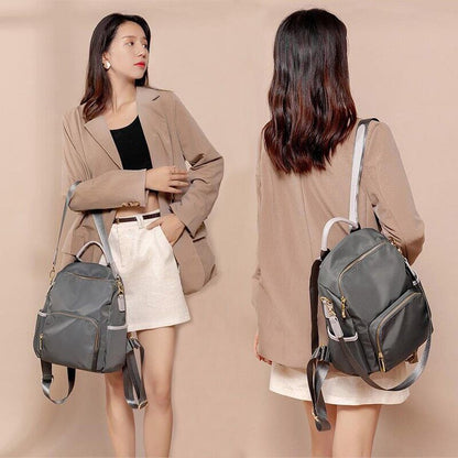 Women Backpack Oxford Cloth Lady Travel Leisure Canvas Bag Girl Schoolbag