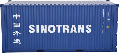 1:20 SINOTRANS 20GP Shipping Container Model Gray Abs Resin Toy Decoration Gift