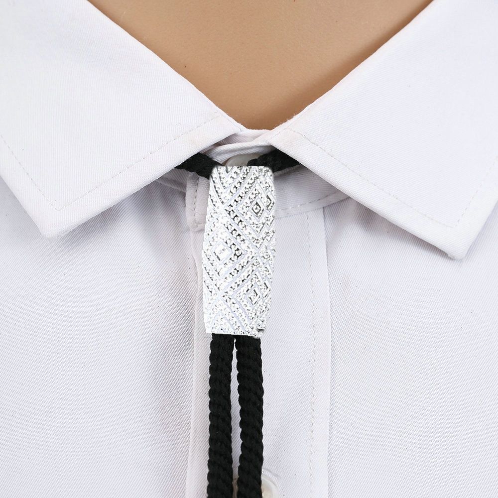 Men Bolo Tie Nylon Rope Cord Casual Classic Neckties Simple Fashion Women Bowtie