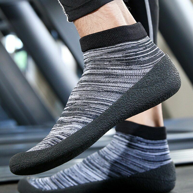 Indoor Fitness Shoes Elastic Ankle Barefoot Treadmill Footwear Three-color Yoga
